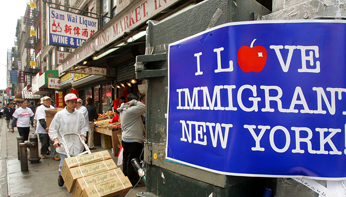 Sometimes, we all need to take a step back and relax. China nears top spot on NYC immigration list